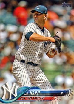 #US75 J.A. Happ - New York Yankees - 2018 Topps Update Baseball