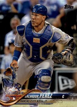 #US76a Salvador Perez - Kansas City Royals - 2018 Topps Update Baseball