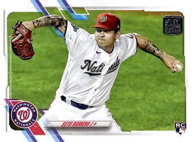 #US77 Seth Romero - Washington Nationals - 2021 Topps Update Baseball