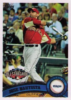 #US80 Jose Bautista - Toronto Blue Jays - 2011 Topps Update Baseball