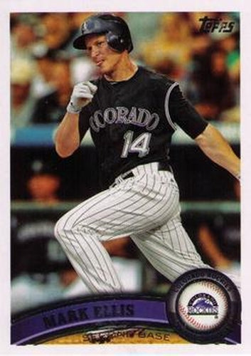 #US82 Mark Ellis - Colorado Rockies - 2011 Topps Update Baseball