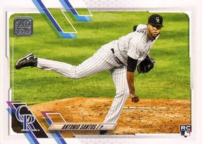 #US85 Antonio Santos - Colorado Rockies - 2021 Topps Update Baseball