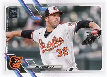 #US87 Matt Harvey - Baltimore Orioles - 2021 Topps Update Baseball