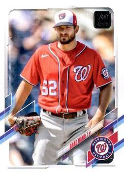 #US89 Brad Hand - Washington Nationals - 2021 Topps Update Baseball