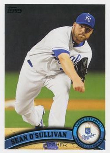 #US89 Sean O'Sullivan - Kansas City Royals - 2011 Topps Update Baseball