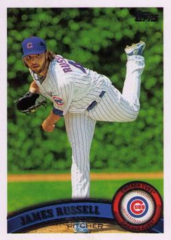 #US90 James Russell - Chicago Cubs - 2011 Topps Update Baseball