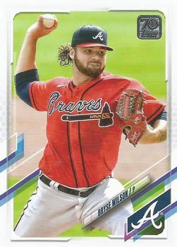 #US91 Bryse Wilson - Atlanta Braves - 2021 Topps Update Baseball