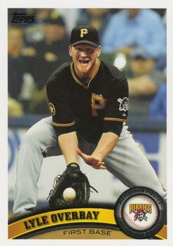 #US95 Lyle Overbay - Pittsburgh Pirates - 2011 Topps Update Baseball