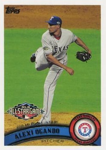 #US98 Alexi Ogando - Texas Rangers - 2011 Topps Update Baseball