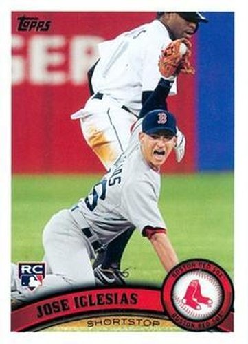 #US9 Jose Iglesias - Boston Red Sox - 2011 Topps Update Baseball