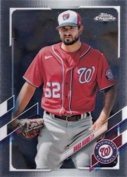 #USC29 Brad Hand - Washington Nationals - 2021 Topps Chrome Update Baseball