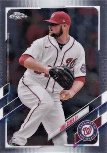 #USC30 Jon Lester - Washington Nationals - 2021 Topps Chrome Update Baseball