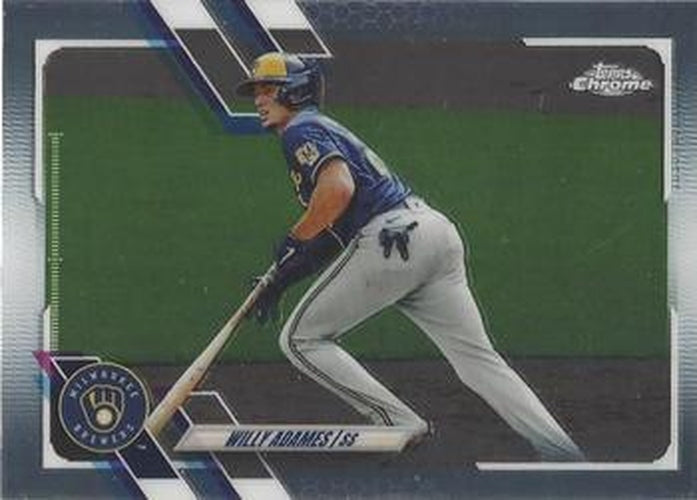 #USC36 Willy Adames - Milwaukee Brewers - 2021 Topps Chrome Update Baseball