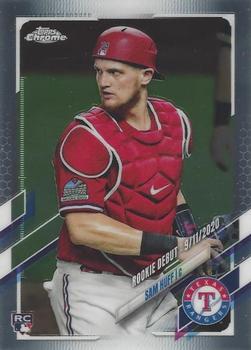 #USC60 Sam Huff - Texas Rangers - 2021 Topps Chrome Update Baseball