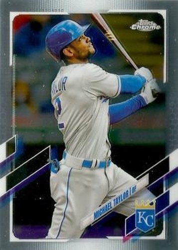 #USC61 Michael Taylor - Kansas City Royals - 2021 Topps Chrome Update Baseball