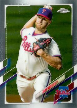 #USC67 Zack Wheeler - Philadelphia Phillies - 2021 Topps Chrome Update Baseball