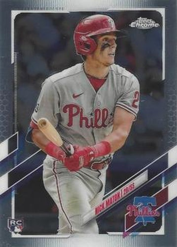 #USC77 Nick Maton - Philadelphia Phillies - 2021 Topps Chrome Update Baseball