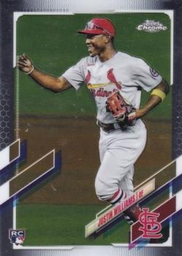 #USC95 Justin Williams - St. Louis Cardinals - 2021 Topps Chrome Update Baseball