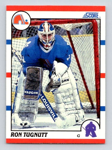 #126 Ron Tugnutt - Quebec Nordiques - 1990-91 Score American Hockey