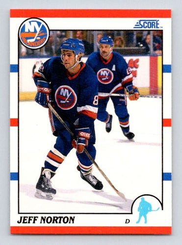 #157 Jeff Norton - New York Islanders - 1990-91 Score American Hockey