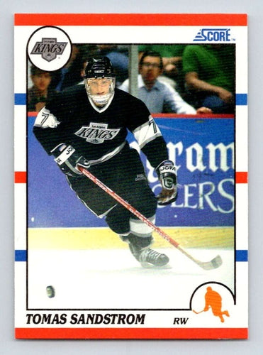 #183 Tomas Sandstrom - Los Angeles Kings - 1990-91 Score American Hockey