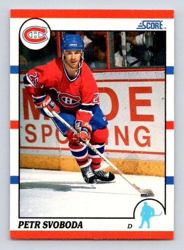 #191 Petr Svoboda - Montreal Canadiens - 1990-91 Score American Hockey