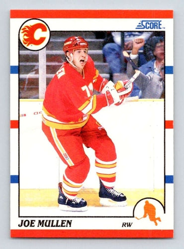 #208 Joe Mullen - Calgary Flames - 1990-91 Score American Hockey