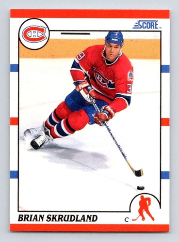 #238 Brian Skrudland - Montreal Canadiens - 1990-91 Score American Hockey