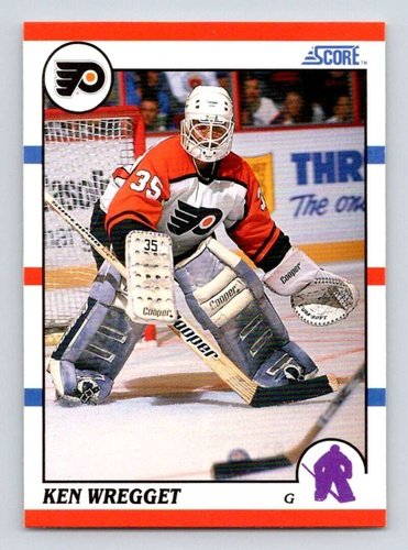 #263 Ken Wregget - Philadelphia Flyers - 1990-91 Score American Hockey