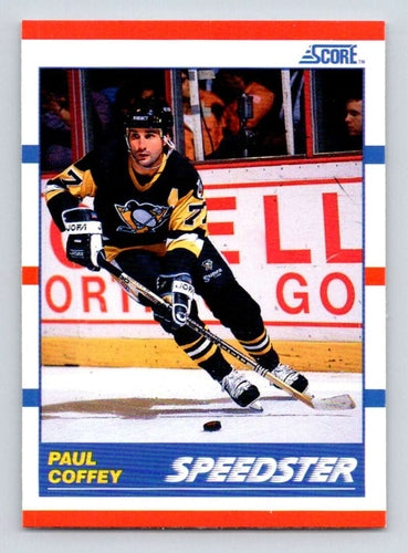#332 Paul Coffey - Pittsburgh Penguins SP - 1990-91 Score American Hockey