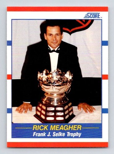 #359 Rick Meagher - St. Louis Blues - 1990-91 Score American Hockey