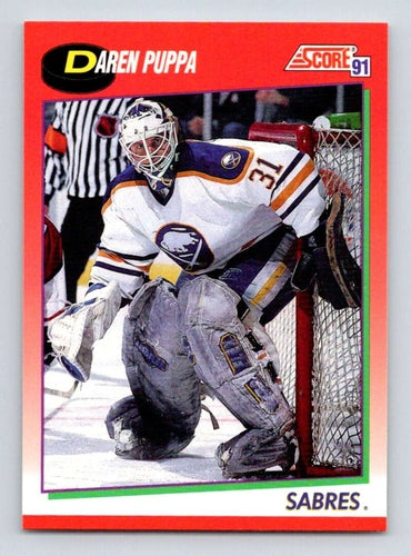 #106 Daren Puppa - Buffalo Sabres - 1991-92 Score Canadian Hockey