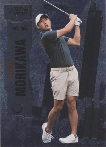 #5 Collin Morikawa - 2022 SkyBox Metal Universe Champions