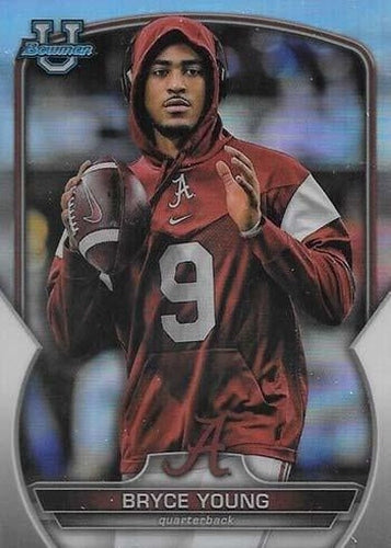 #1b Bryce Young - Alabama Crimson Tide - 2022 Bowman Chrome University Football