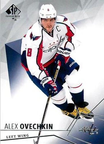 #1 Alex Ovechkin - Washington Capitals - 2015-16 SP Authentic Hockey
