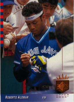 #1 Roberto Alomar - Toronto Blue Jays - 1993 SP Baseball