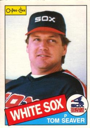 #1 Tom Seaver - Chicago White Sox - 1985 O-Pee-Chee Baseball