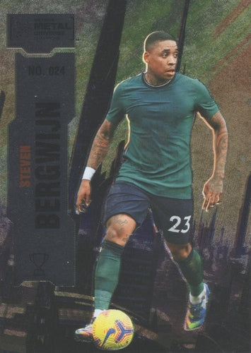 #24 Steven Bergwijn - 2022 SkyBox Metal Universe Champions