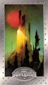 #2 Krypton - 1994 SkyBox Superman Man of Steel Platinum Series