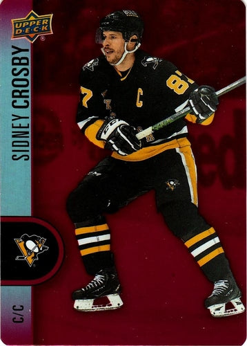 #DC-2 Sidney Crosby - Pittsburgh Penguins - 2022-23 Upper Deck Tim Hortons - Red Die Cuts Hockey