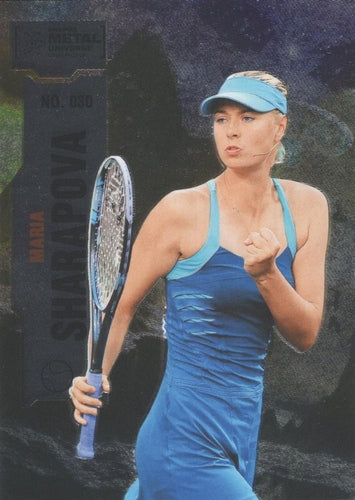 #30 Maria Sharapova - 2022 SkyBox Metal Universe Champions