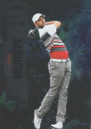 #33 Troy Merritt - 2022 SkyBox Metal Universe Champions