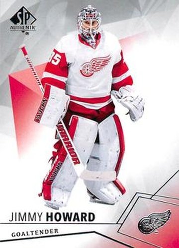 #4 Jimmy Howard - Detroit Red Wings - 2015-16 SP Authentic Hockey