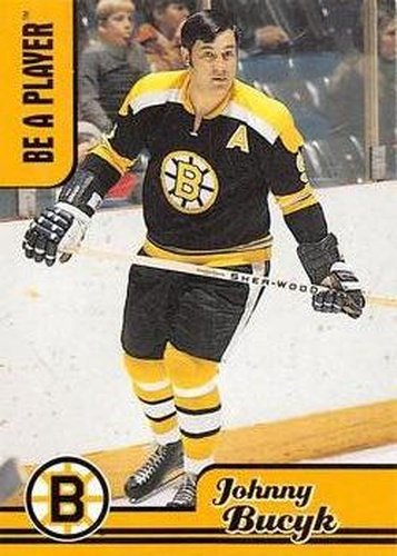 #AH-5 Johnny Bucyk - Boston Bruins - 1999-00 Be a Player Memorabilia - American Hobby Hockey