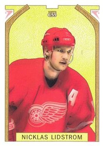#5 Nicklas Lidstrom - Detroit Red Wings - 2003-04 Topps C55 Hockey