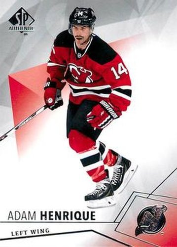 #6 Adam Henrique - New Jersey Devils - 2015-16 SP Authentic Hockey