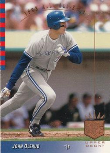 #6 John Olerud - Toronto Blue Jays - 1993 SP Baseball