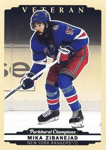 #7 Mika Zibanejad - New York Rangers - 2022-23 Parkhurst Champions Hockey