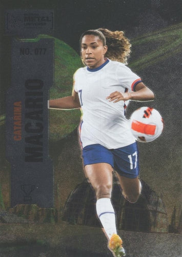 #77 Catarina Macario - 2022 SkyBox Metal Universe Champions