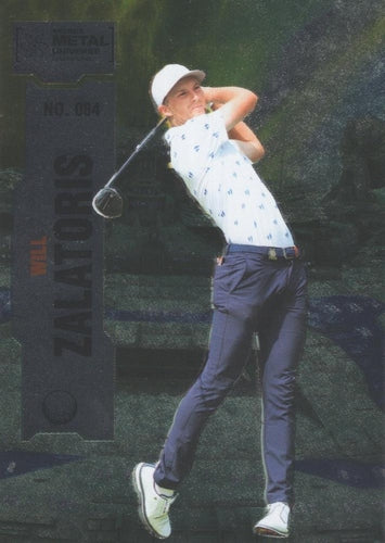 #84 Will Zalatoris - 2022 SkyBox Metal Universe Champions